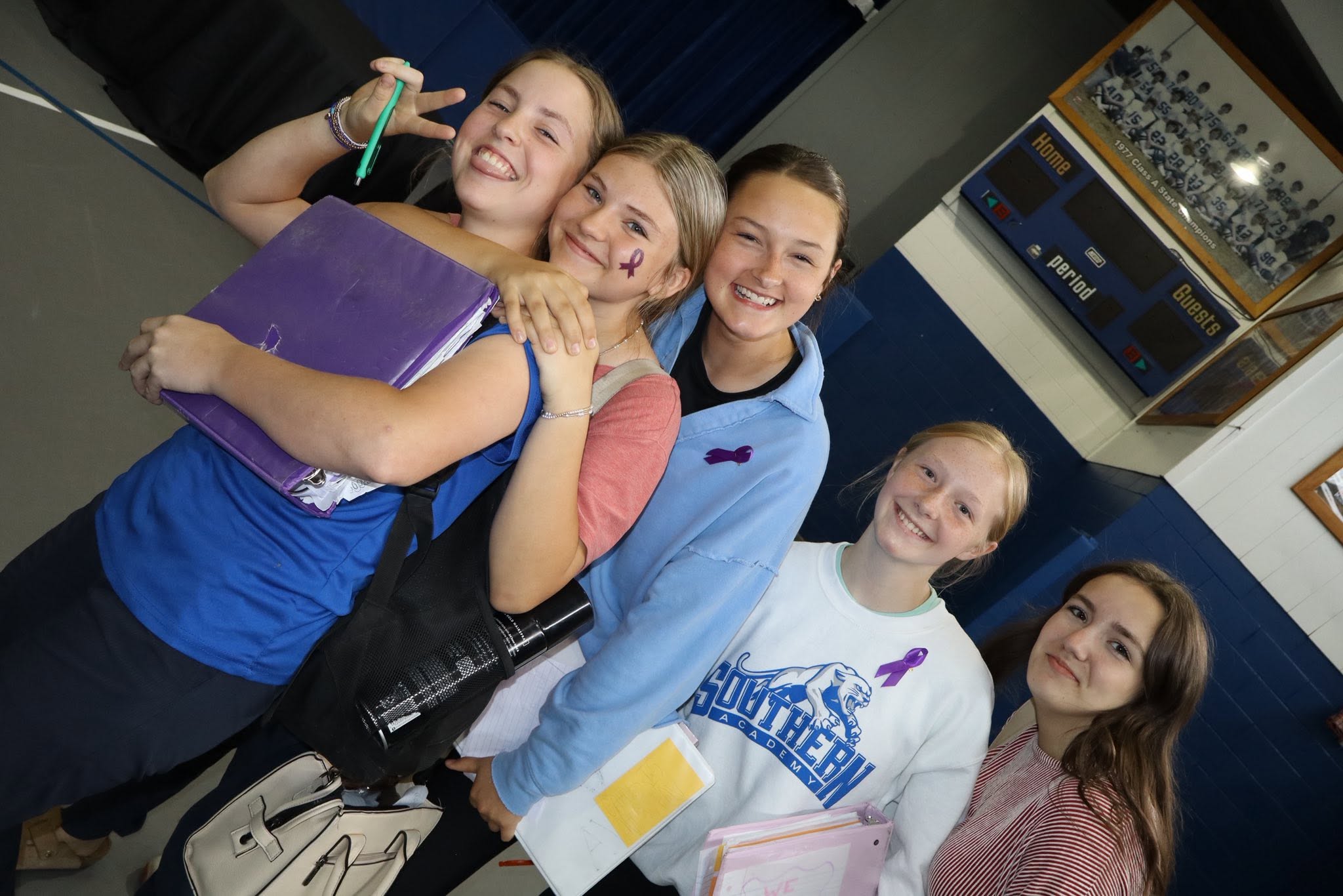 middle school girls friends